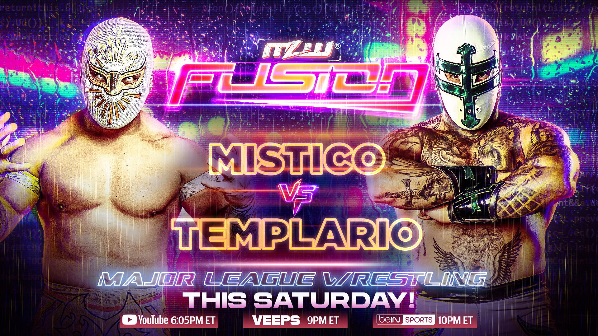 Místico clashes with Templario this Saturday on MLW FUSION